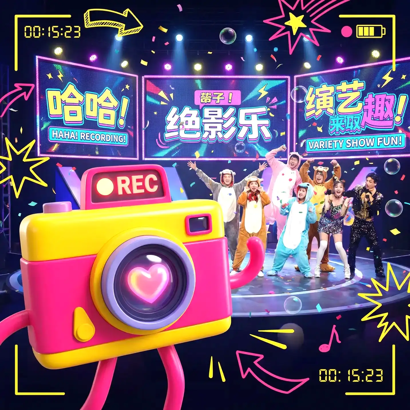 蘑菇蘑菇老版红色logo百度 经典综艺 - 极限挑战